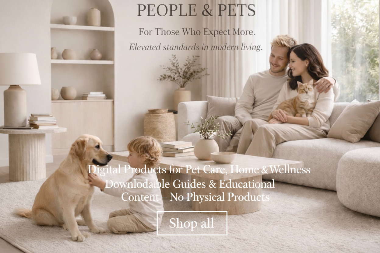 People & Pets Digital Products Banner